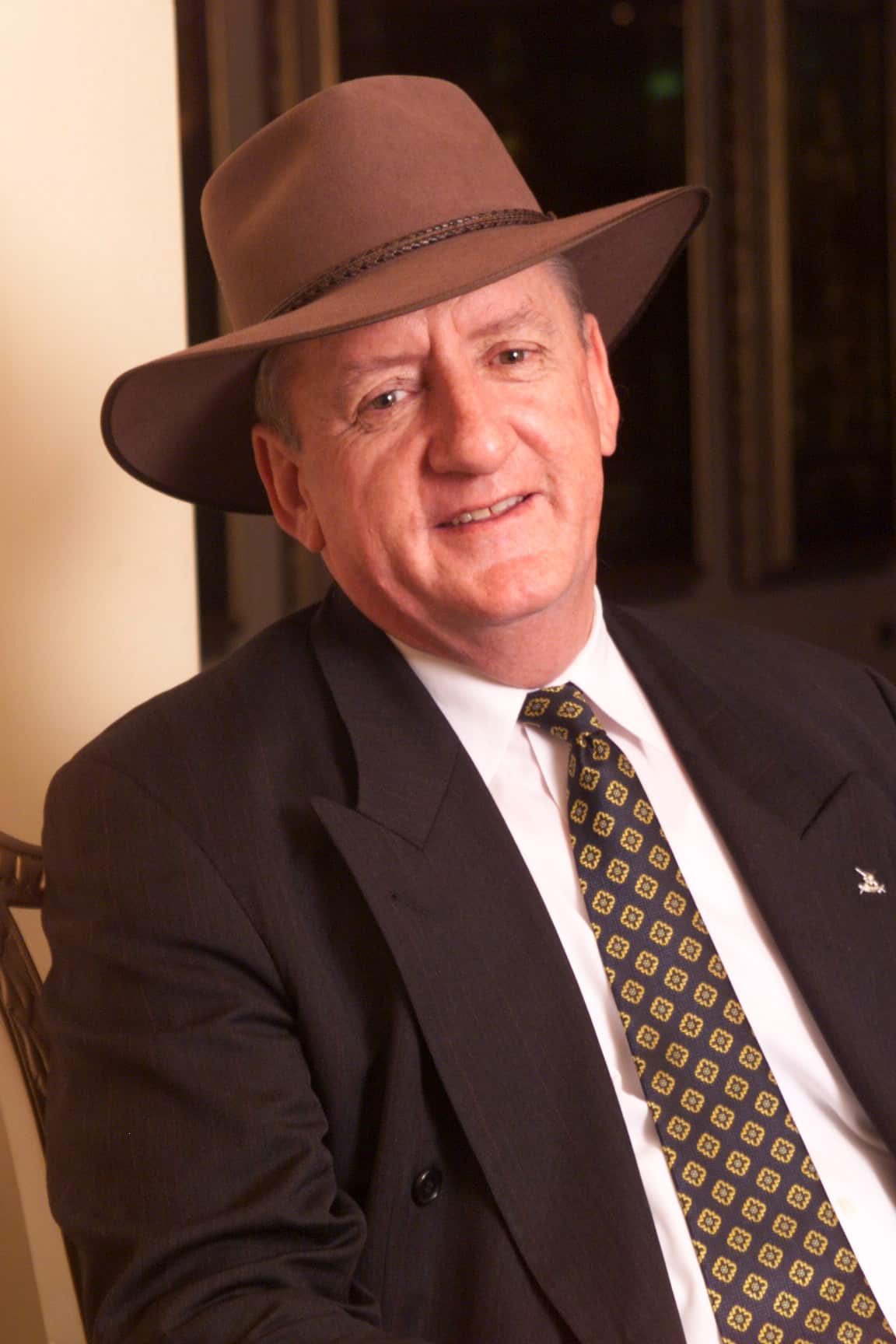 SYDNEY, 16/7/99 - Outgoing Trade Minister Tim Fischer at the Australia-Chinese Business Council breakfast today.