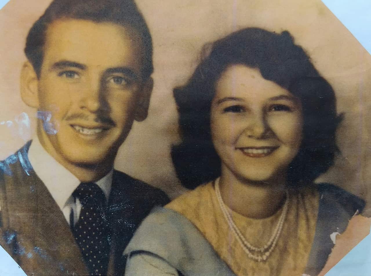 Joe Vrtacnik married Joyce Morris in 1950.