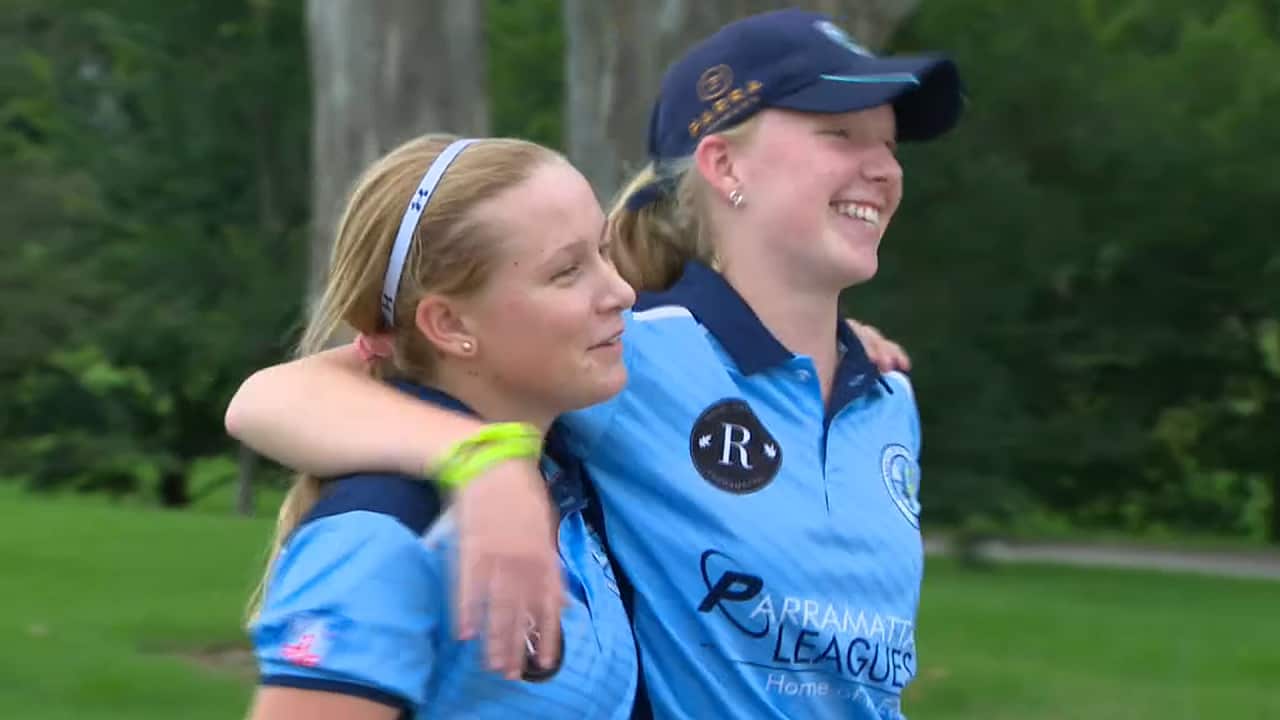 Members of Parramatta Women's Grade Cricket Club. 