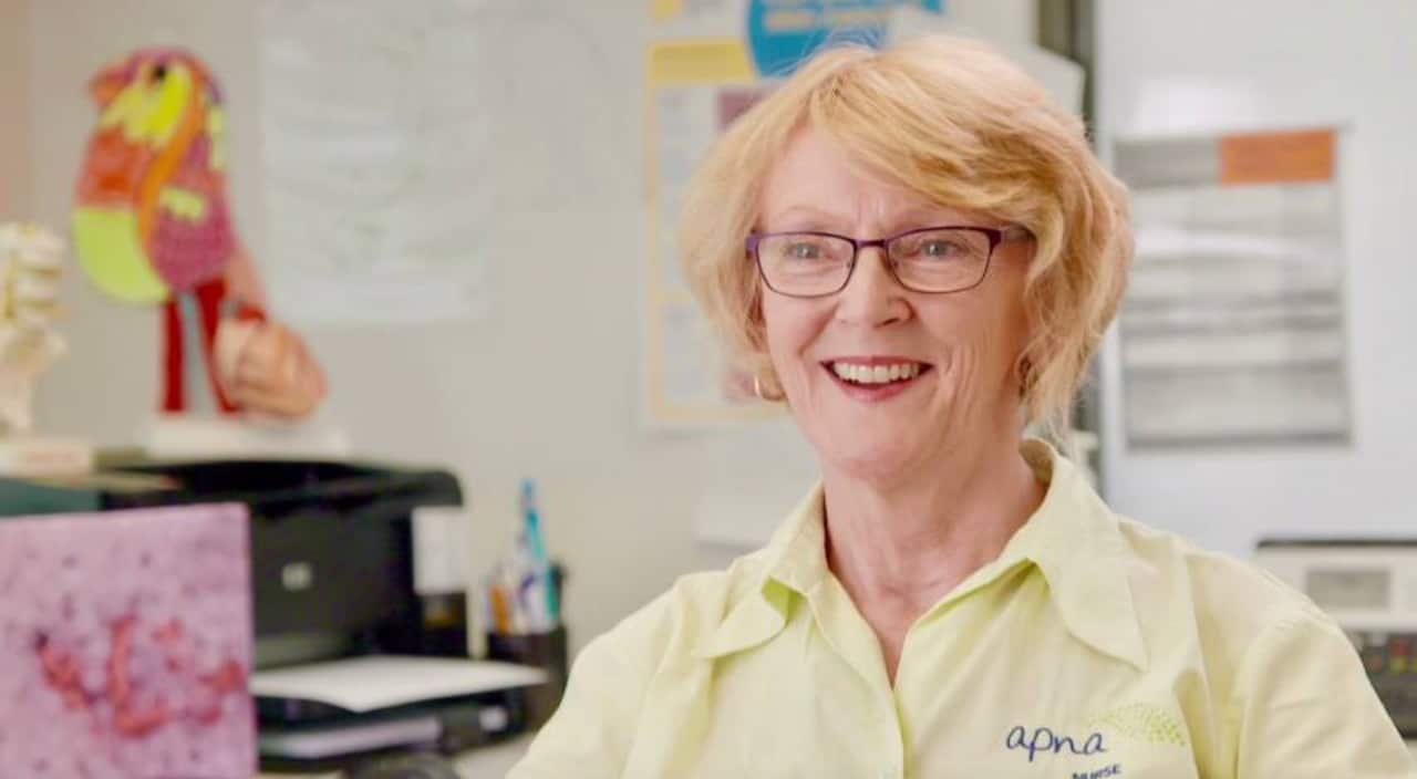 APNA President Karen Booth.