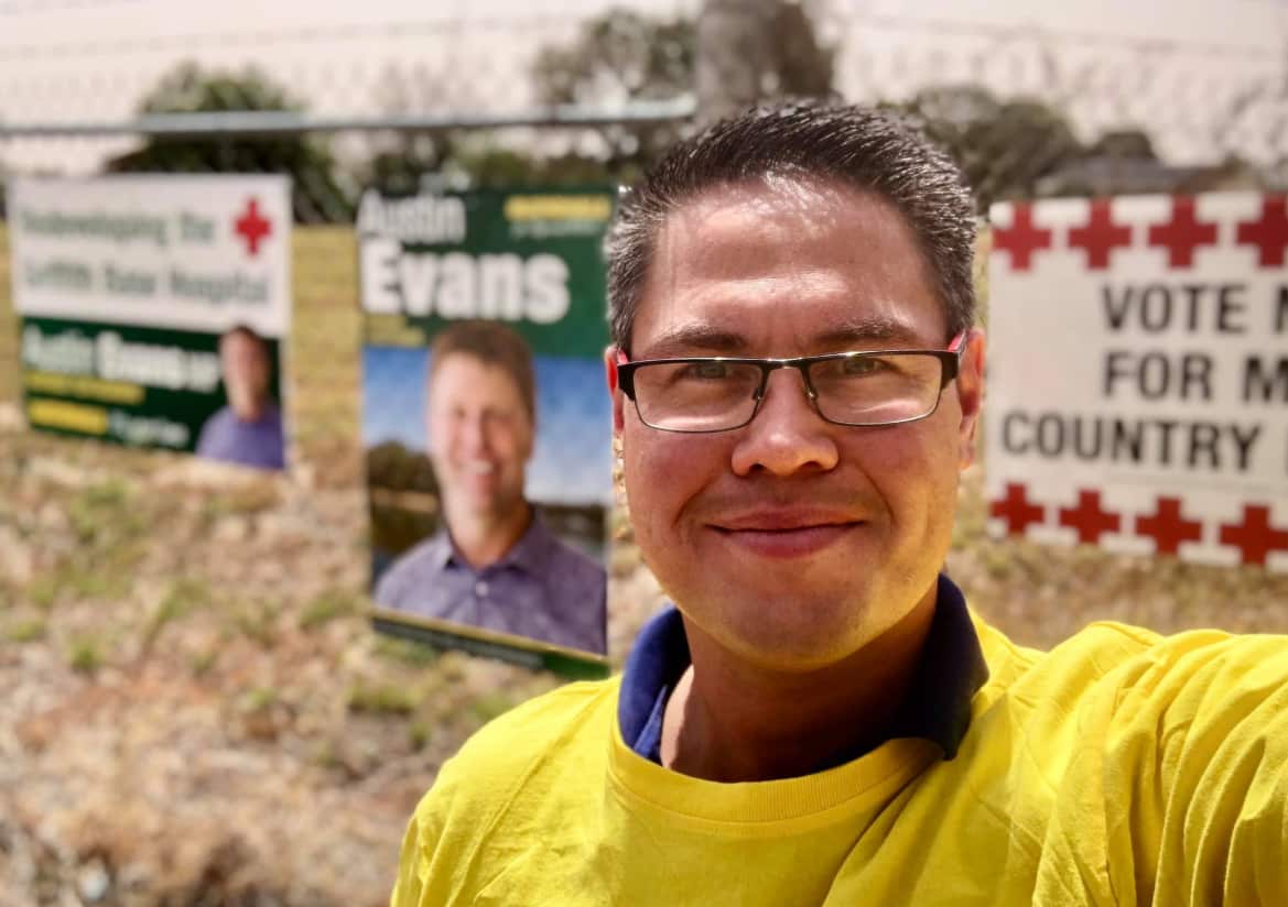 A photo from Wes Fang's Facebook page.