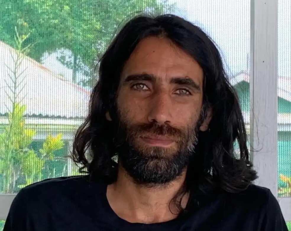 Behrouz Boochani in Port Moresby.