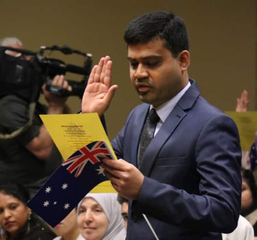 Hundreds of people took part in the ceremonies.