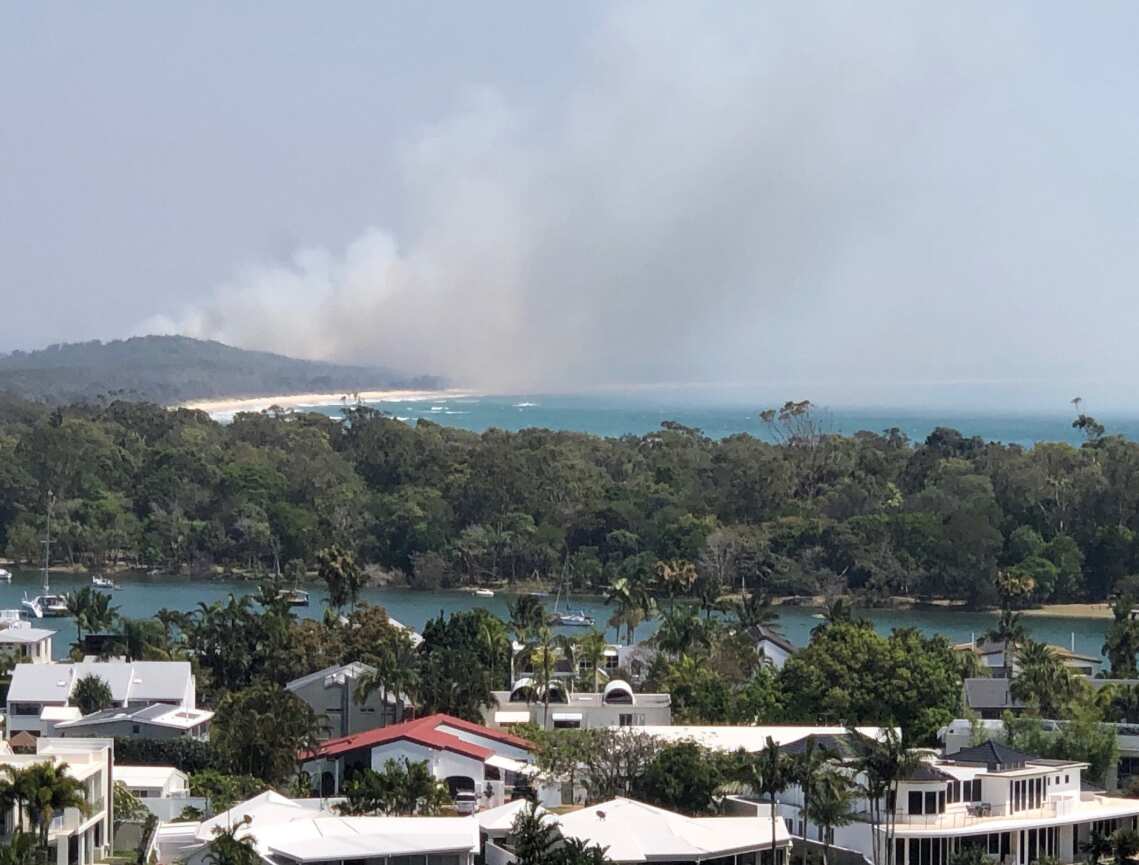 Thousands of people were evacuated from Noosa during the 2019 bushfires.