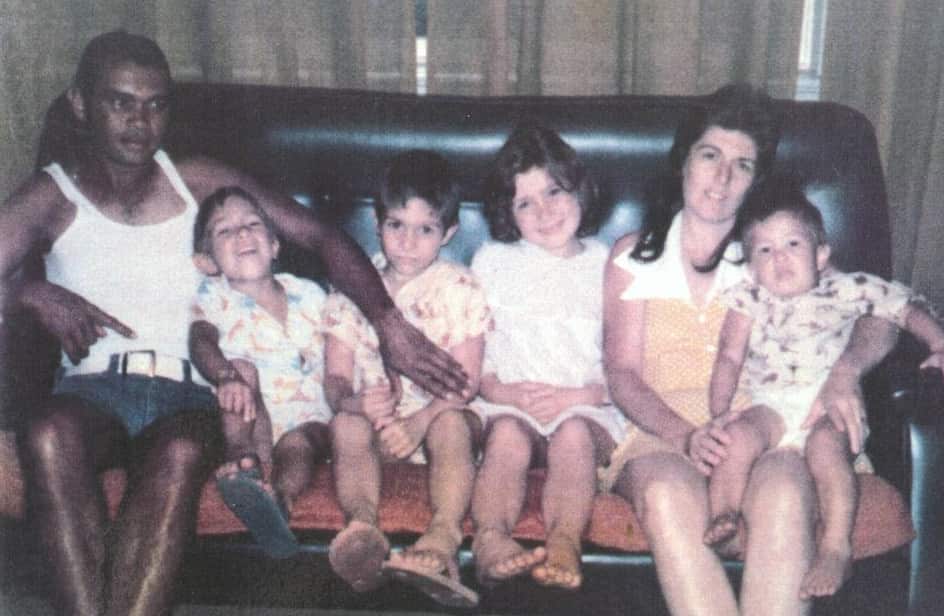 A family photo from Enoch's youth.