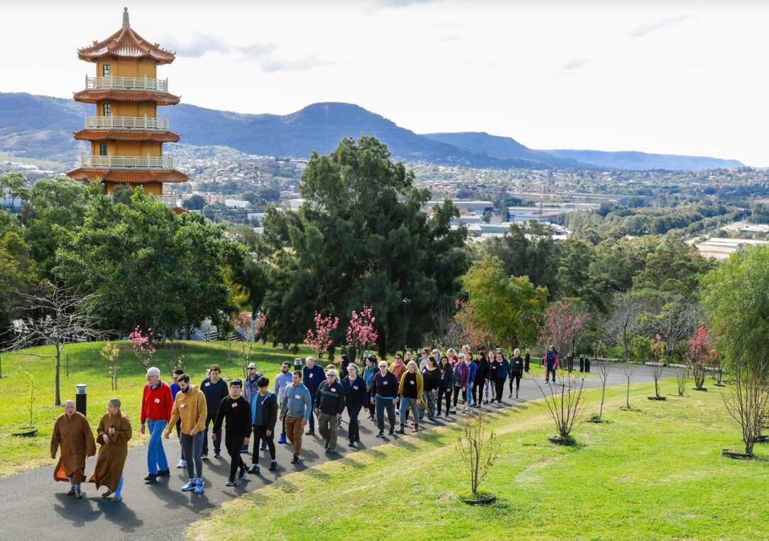 A recent event at Wollongong's Nan Tien Temple.
