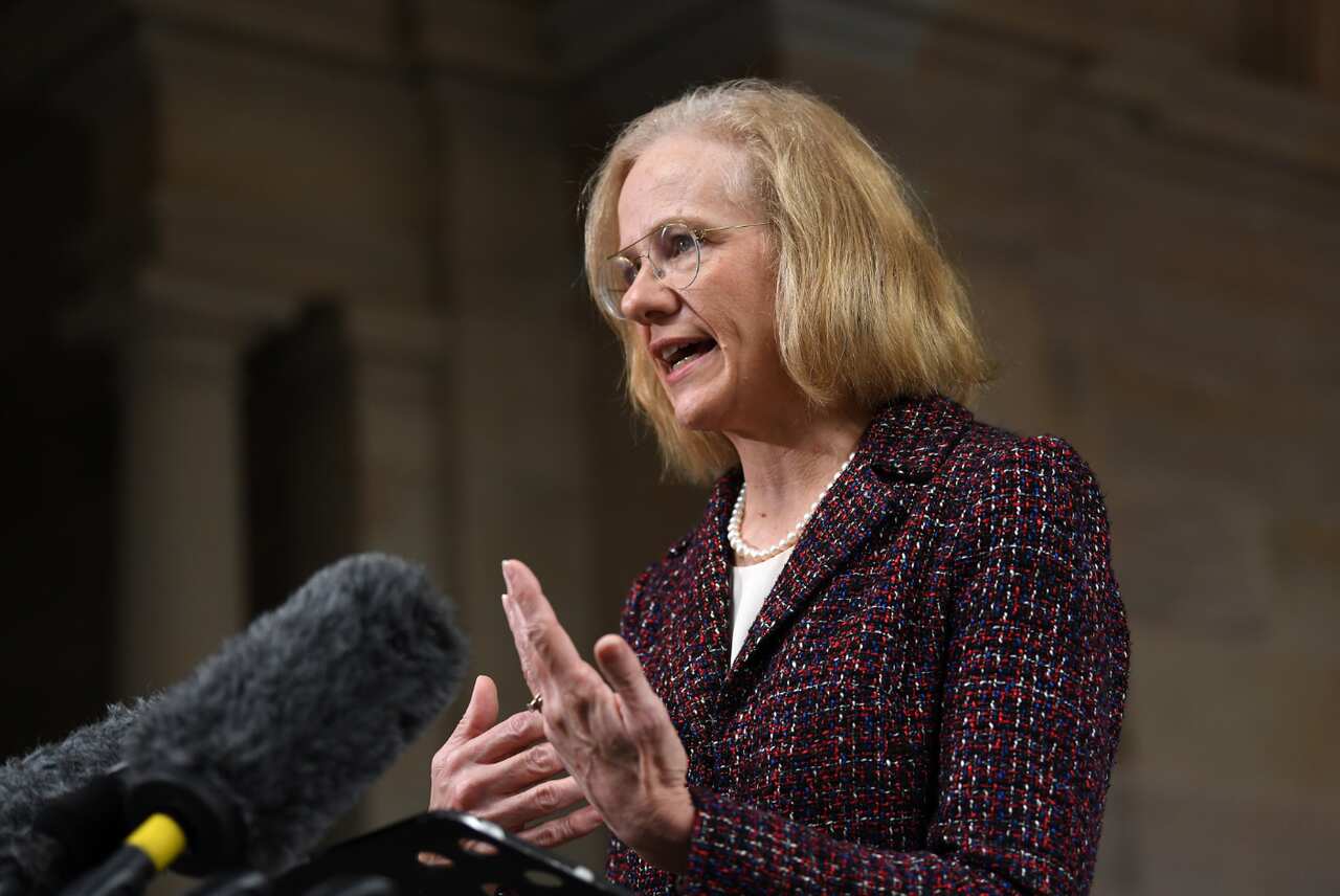 Queensland Chief Health Officer Dr Jeannette Young on Wednesday.