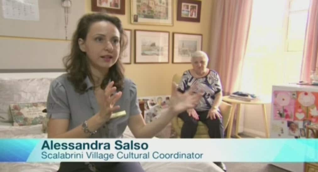 Alessandra Salso is the cultural coordinator of Scalabrini Village. 