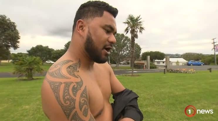 Sydney Heremaia says he was rejected by a potential employer in March because of his tattoo.