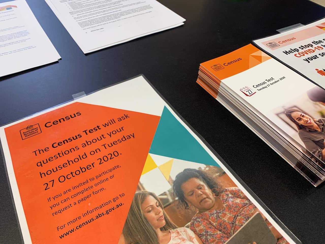 The Census Test will take place on 27 October 2020.