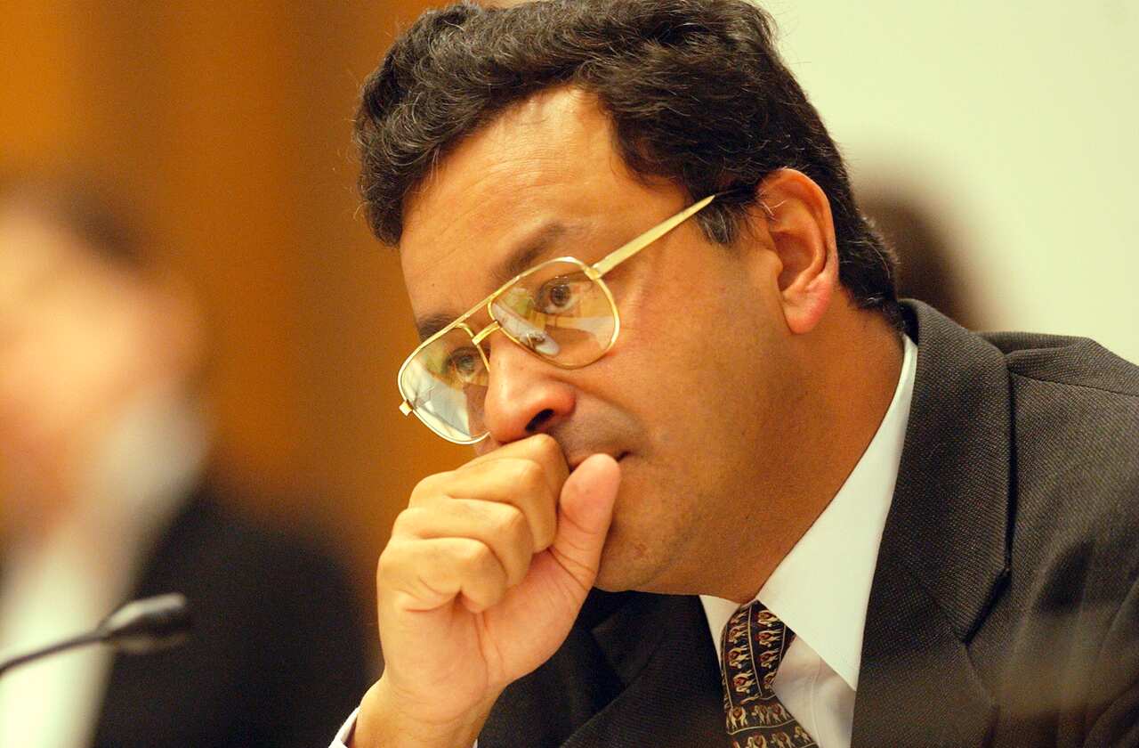 Former immigration official Abul Rizvi at a Senate Committee Hearing.