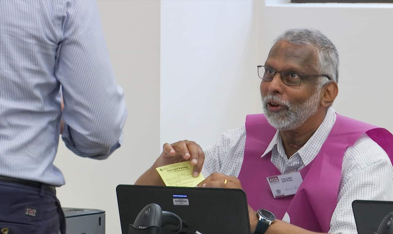 About 10,000 polling station workers have been employed ensure it vote goes smoothly.