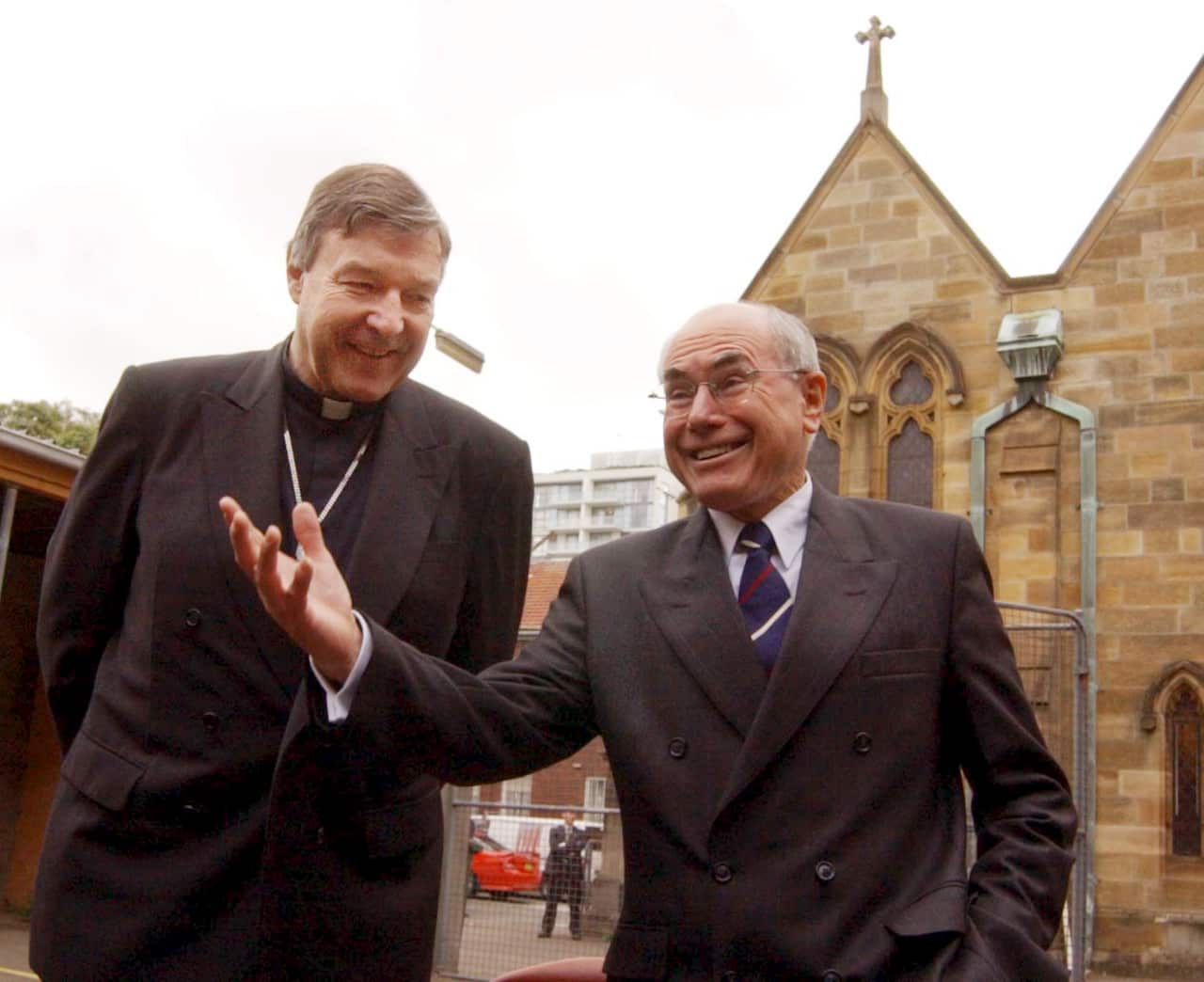 George Pell and John Howard