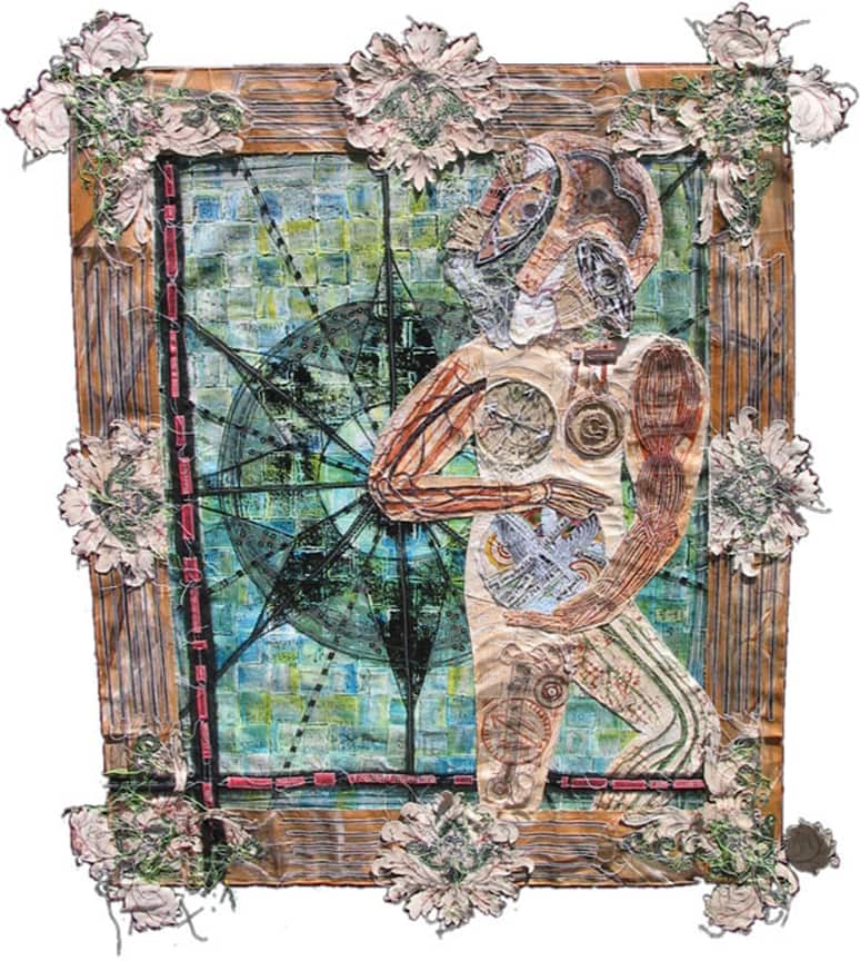 Dr Moore-Gilbert's HSC visual arts project, titled ‘Self-Portrait 2005’, topped the state.  