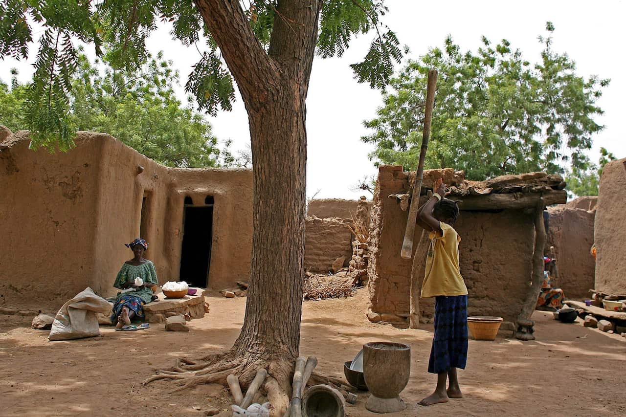 The Dogon village of Ende, Mali.