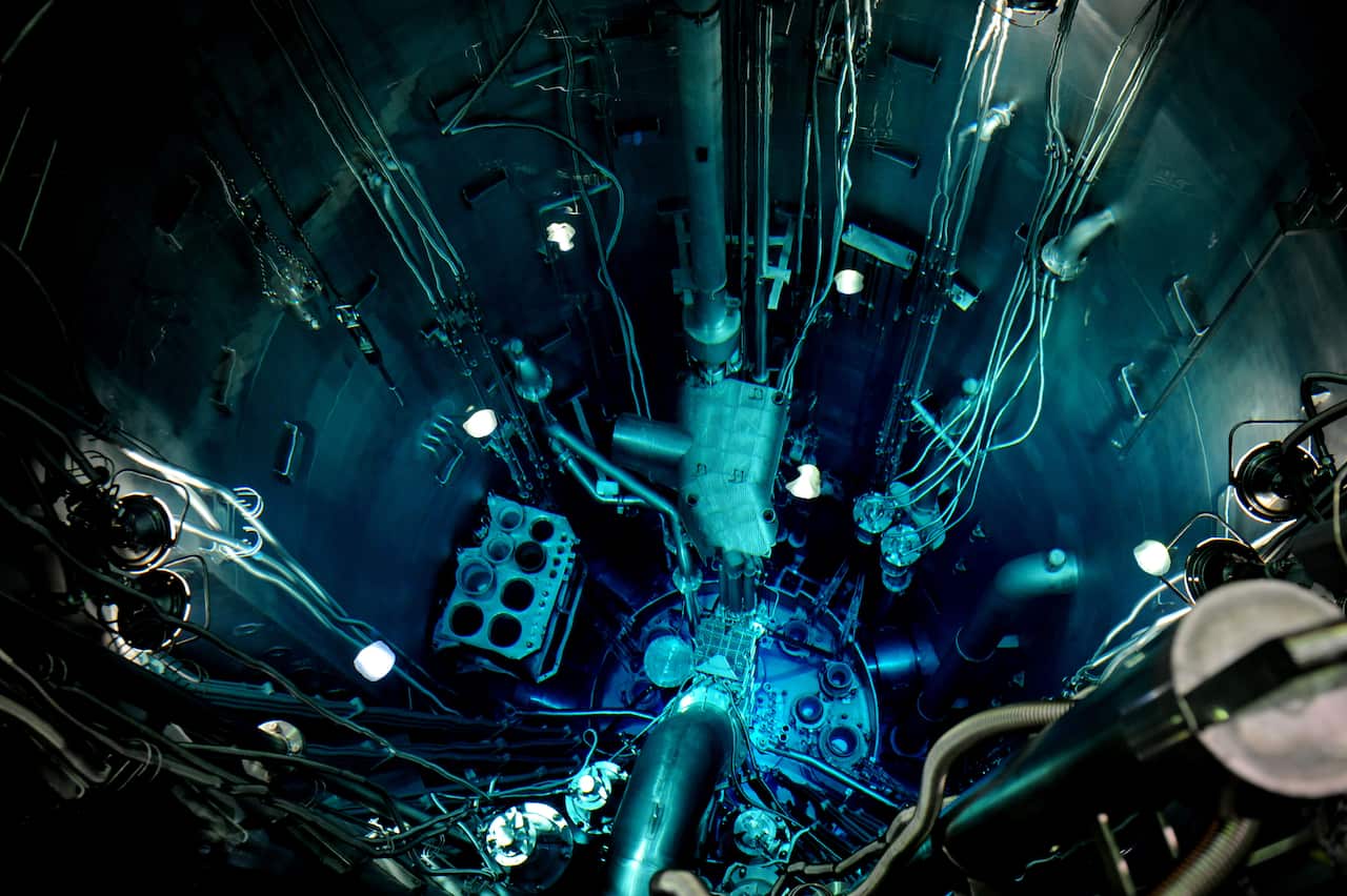 The Opal nuclear research reactor at Lucas Heights in Sydney, Tuesday, Oct. 7, 2008. 