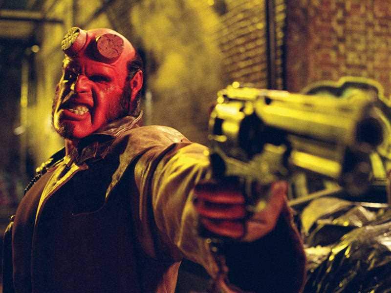 HELLBOY (US 2004) RON PERLMAN as 'Hellboy' Date: 2004