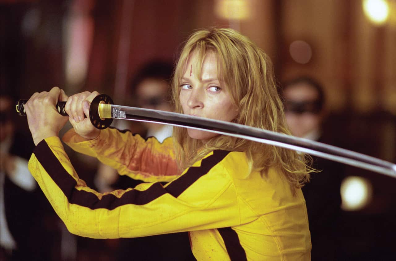 Uma Thurman in the film Kill Bill.