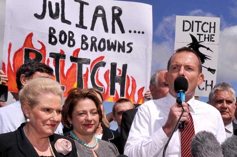 Tony Abbott Juliar picture
