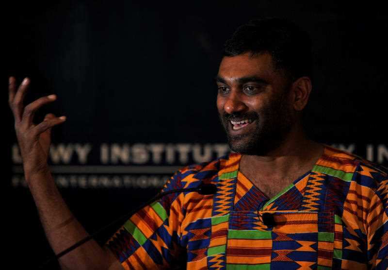 The review was ordered last year by secretary-general Kumi Naidoo, pictured here addressing the Lowy Institute in Sydney in 2011.