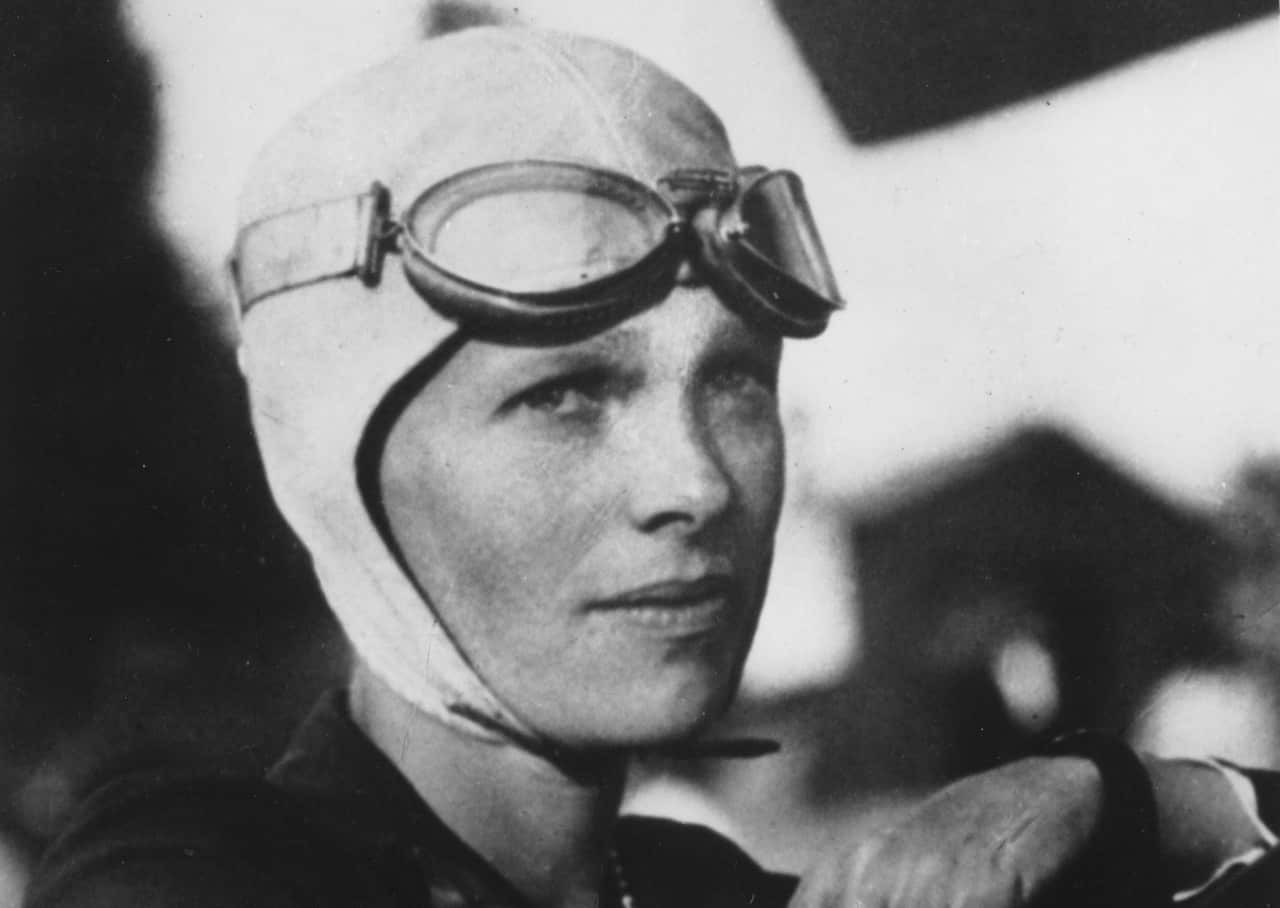 An undated photo of Amelia Earhart.