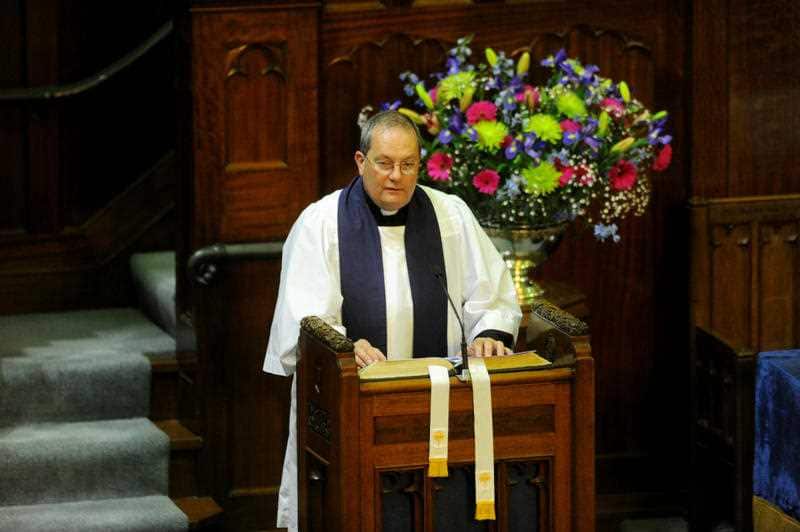 Reverend Andrew Sempell in 2012 