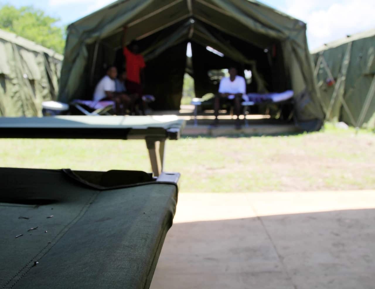 **STOCK** Supplied image of tent accommodation at the federal government's offshore detention centre in Nauru, Friday, Sept. 14, 2012. (AAP Image/Department of Immigration) NO ARCHIVING, EDITORIAL USE ONLY