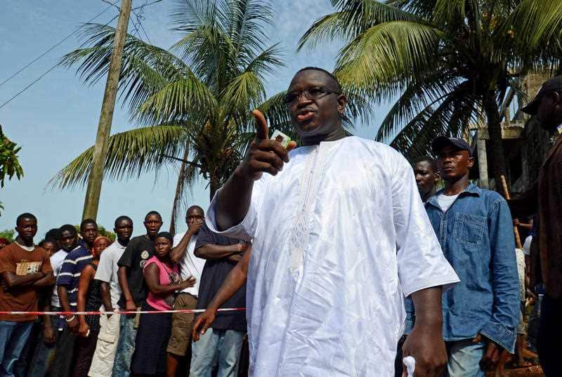 Sierra Leone President Julius Maada Bio