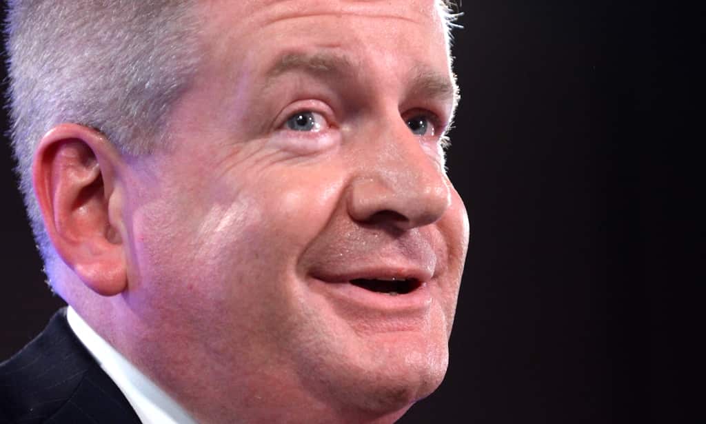 Assistant Minister for Social Services, Mitch Fifield speaking at the National Press Club in Canberra, Wednesday, Nov. 20, 2013. Mr Fifield spoke about the Government’s commitment to a better deal for Australians with disability. (AAP)
