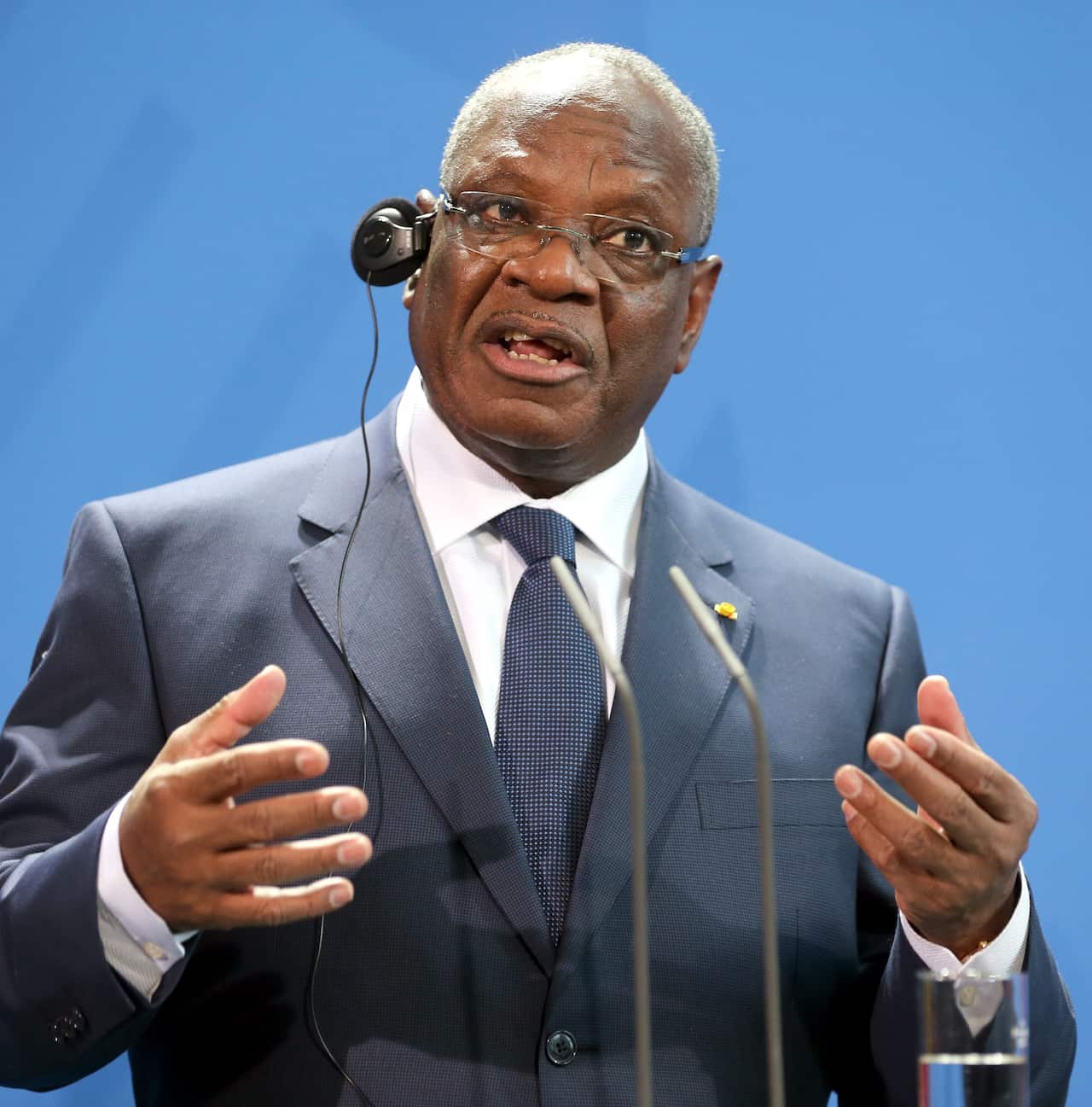 President of Mali Ibrahim Boubacar Keita.