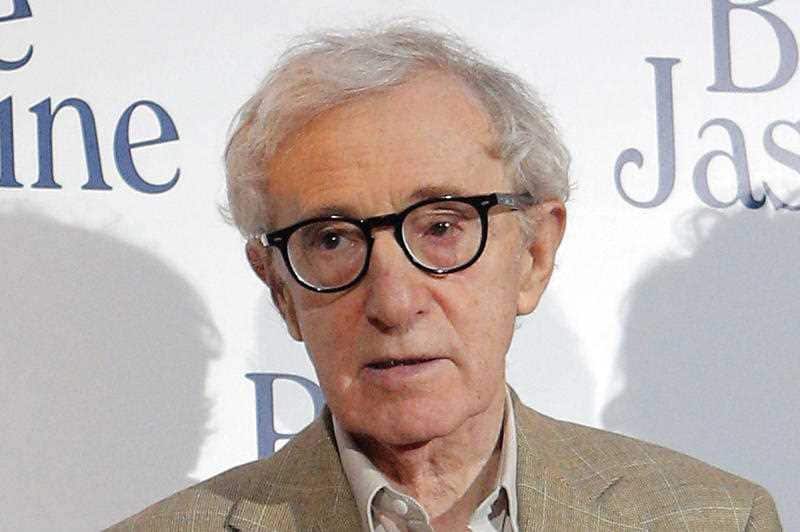 This Aug. 27, 2013 file photo shows director and actor Woody Allen at the French premiere of "Blue Jasmine," in Paris.