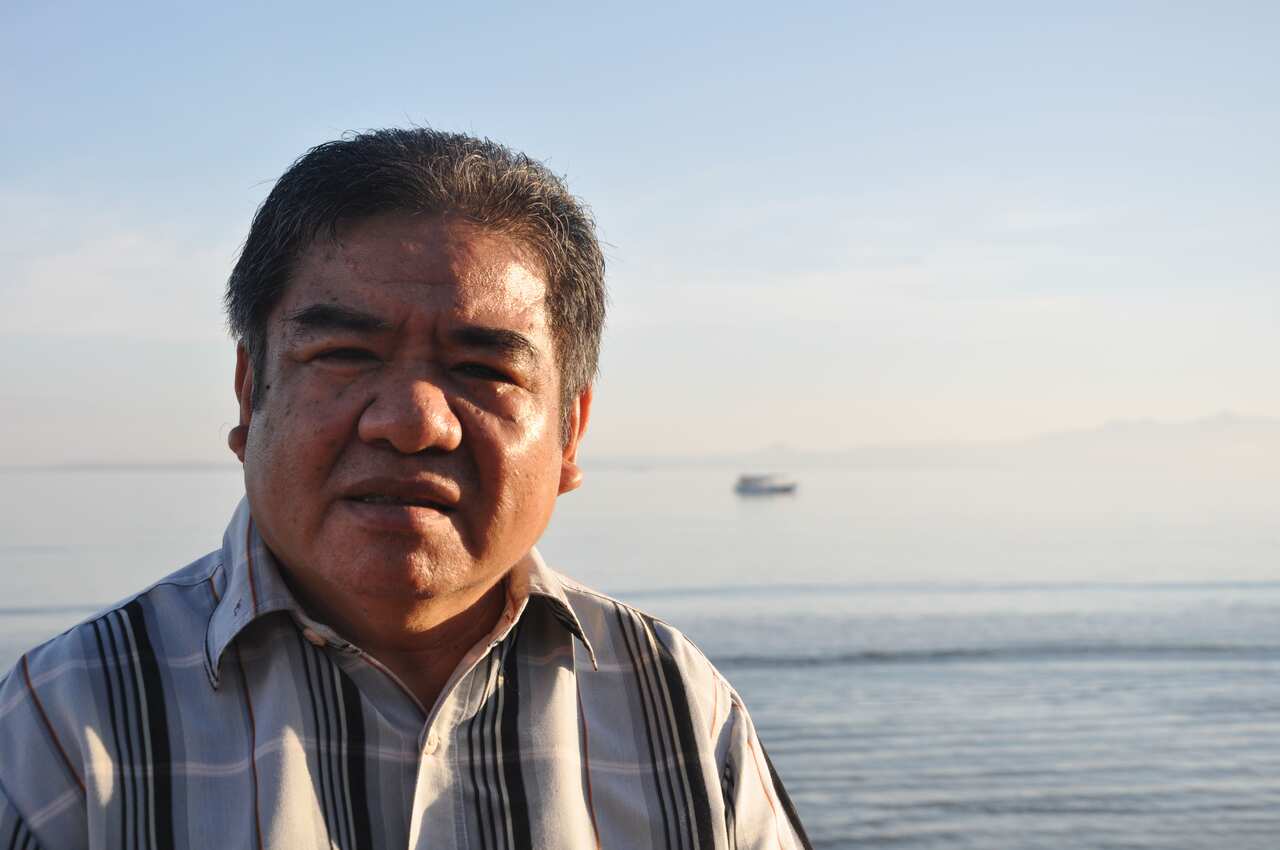 Ferdi Tanoni of West Timor Care Foundation.