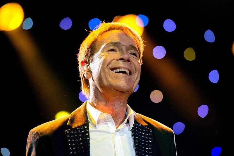 British singer Cliff Richard performs on stage at the Ziggo Dome in Amsterdam, Netherlands, 17 May 2014.