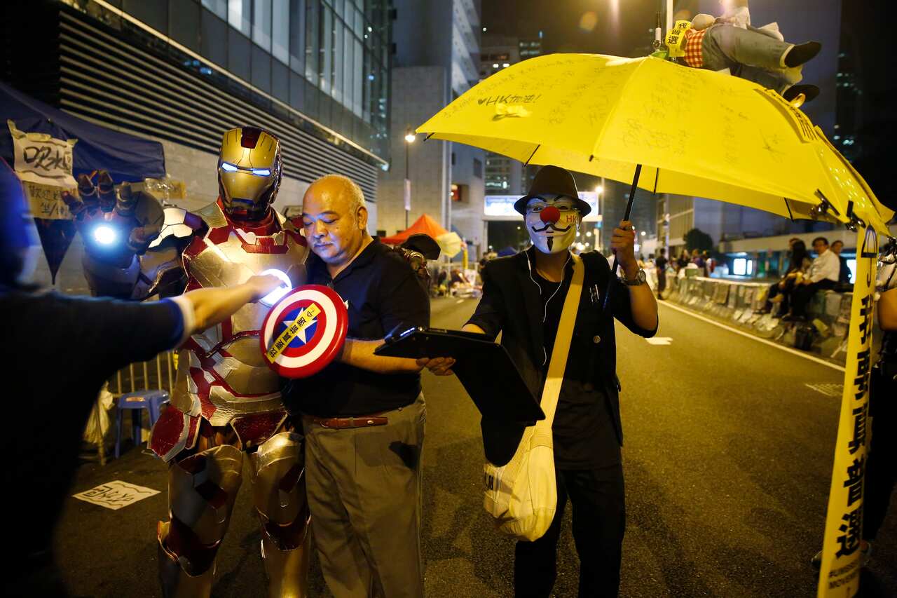 Protests in Hong Kong in 2014