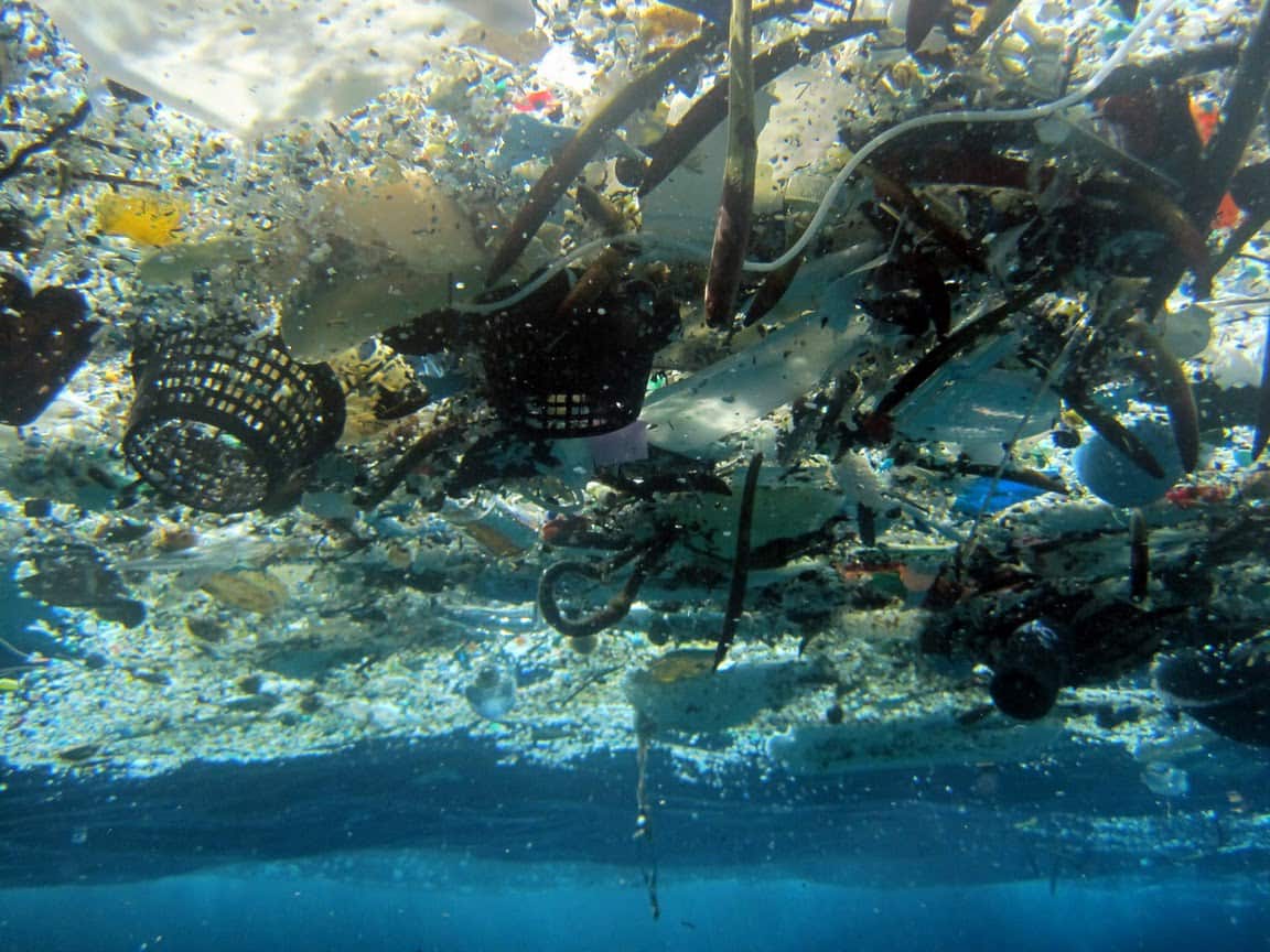 Plastic pollution is a global problem.