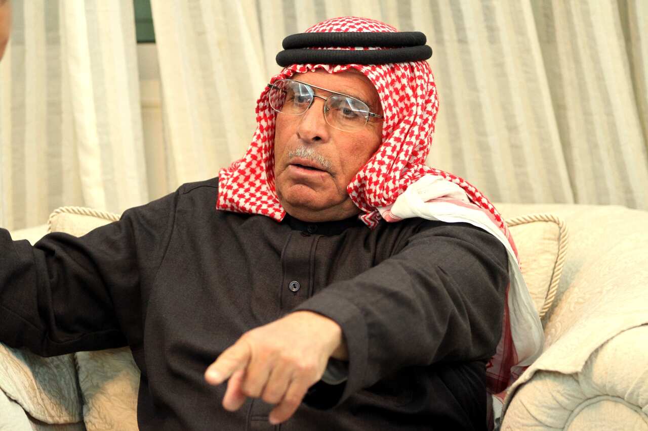 Safi Al-Kasaesbeh, father of the Jordanian pilot Muath, who was captured by Islamic State group after his plane came down near Raqqa in Syria in 2014.