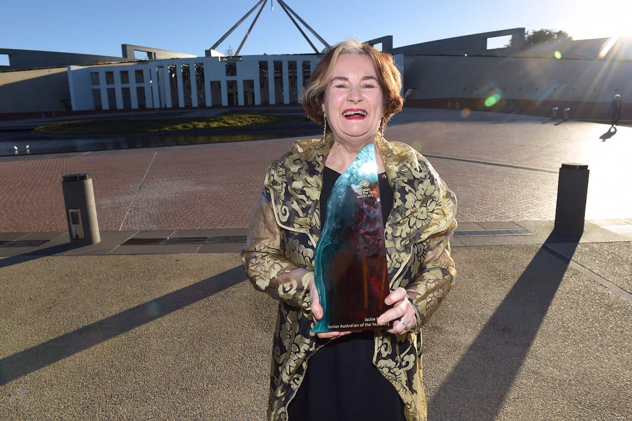 Senior Australian of the Year Jackie French.