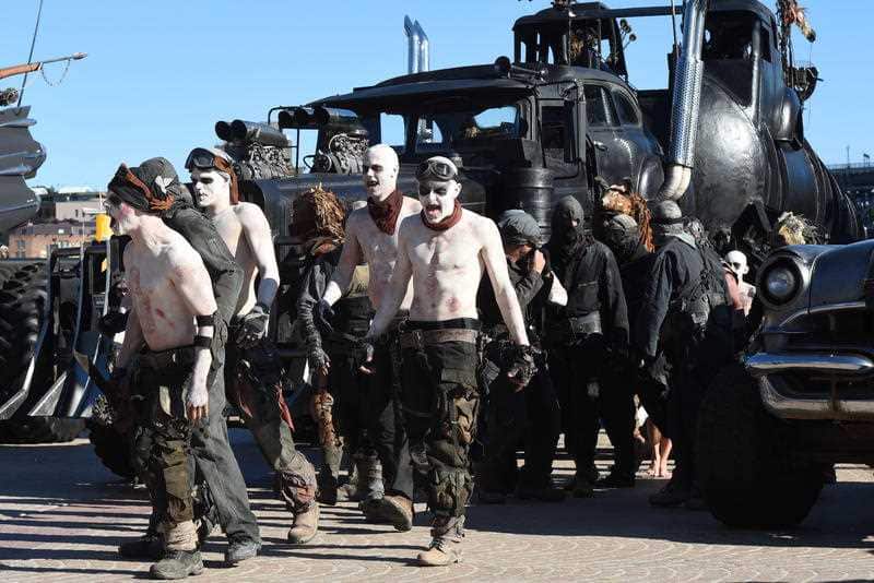 Cast members from the new Mad Max movie, Mad Max (AAP)