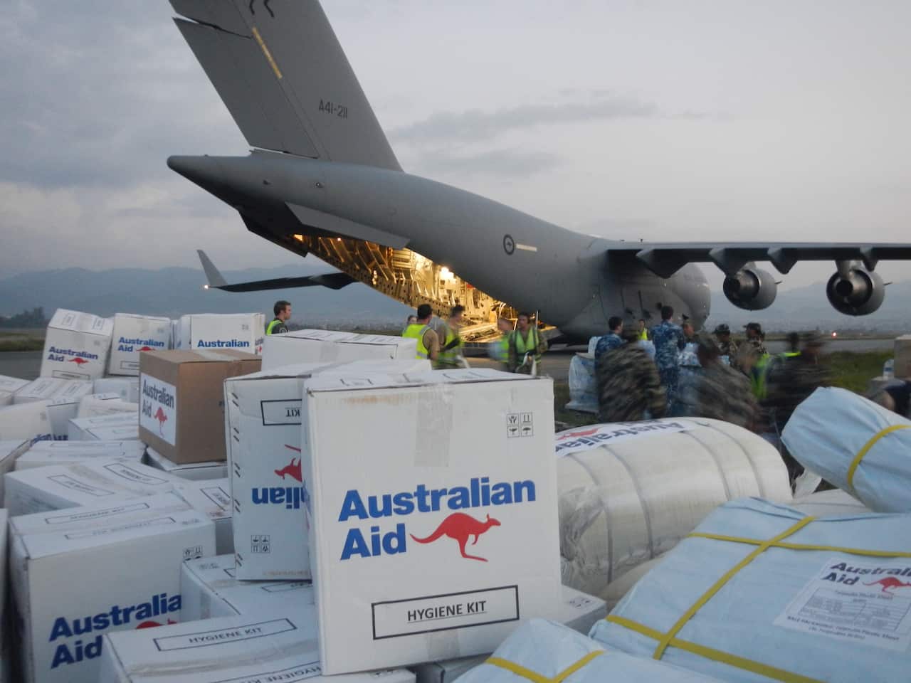 Australia has given $4.2 billion in foreign aid in the last fiscal year.                             