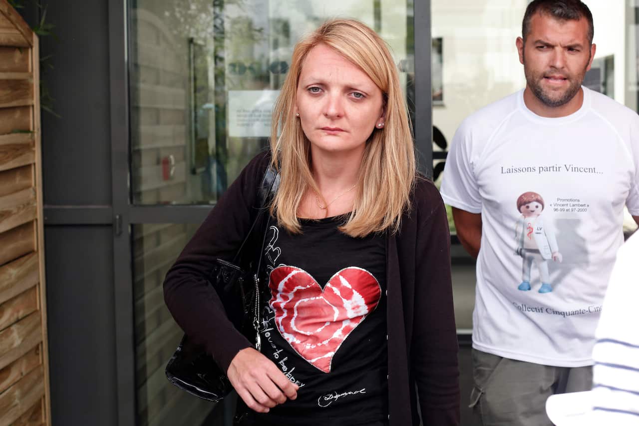 Rachel Lambert, wife of Vincent Lambert