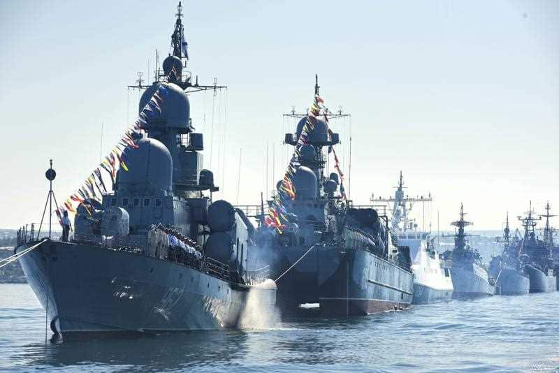 Russian navy ship