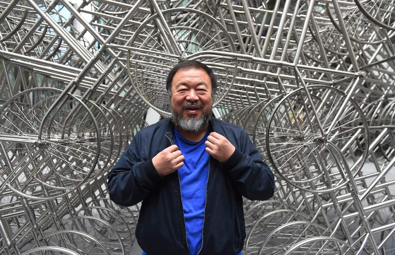 Chinese artist Ai Wei Wei has claimed his studios in Beijing and Shanghai were raided and bulldozed without warning.