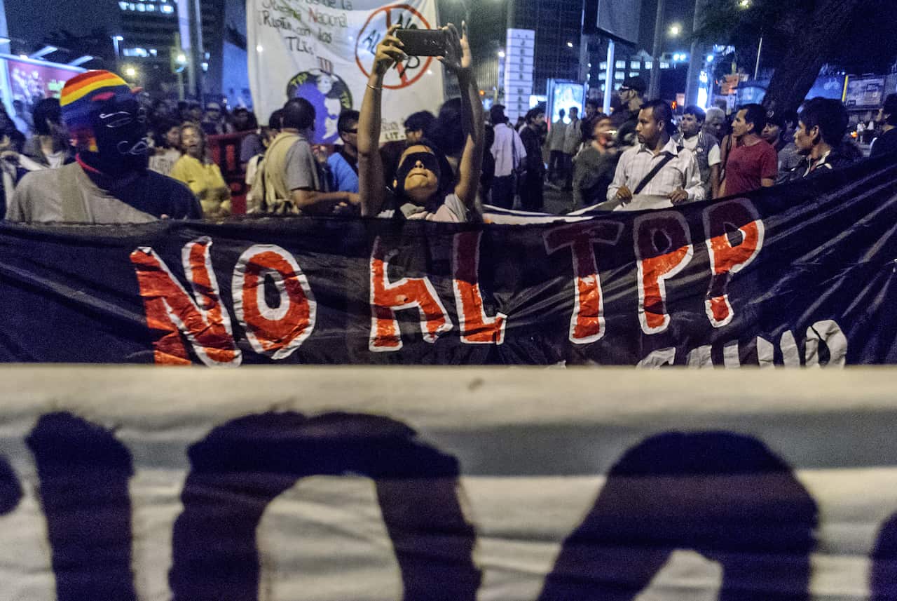 TPP protestors vow to keep fighting