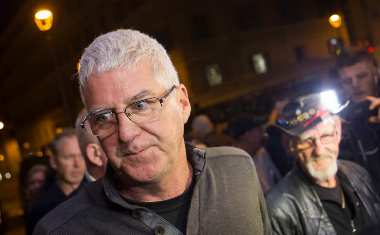 Phil Nagle in Rome in 2016.