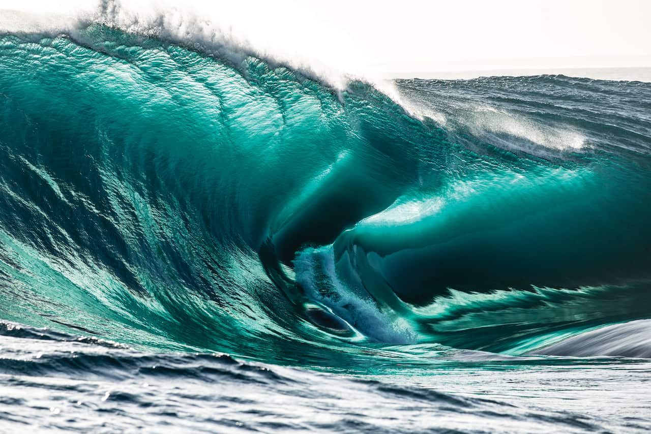 A work by photographer Russell Ord titled 'Out There On The Perimeter' which will be featured in 'Frontier Surfing'. (Russell Ord)