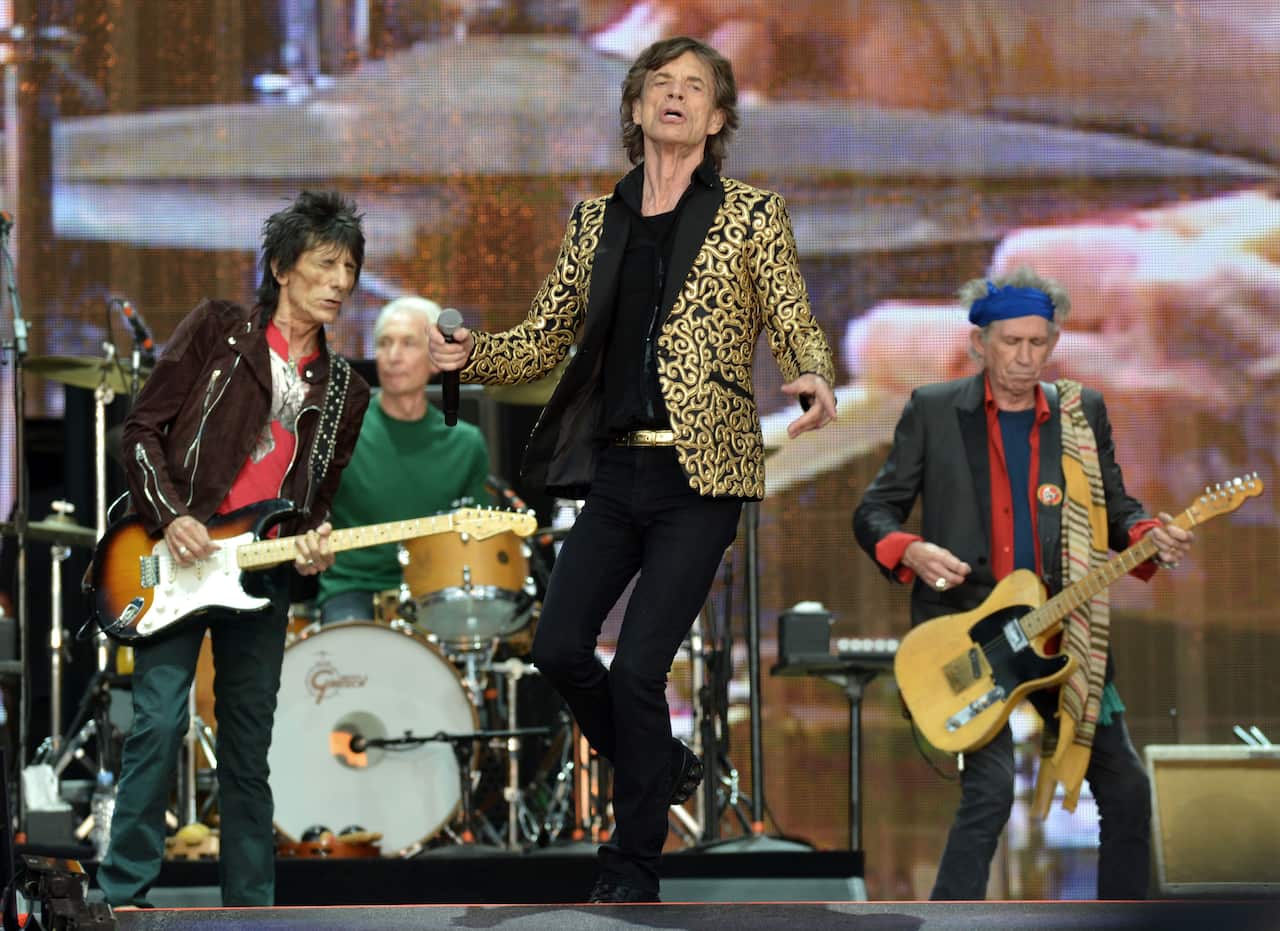 File photo dated 06/07/13 of Mick Jagger, Ronnie Wood, Keith Richards and Charlie Watts from The Rolling Stones