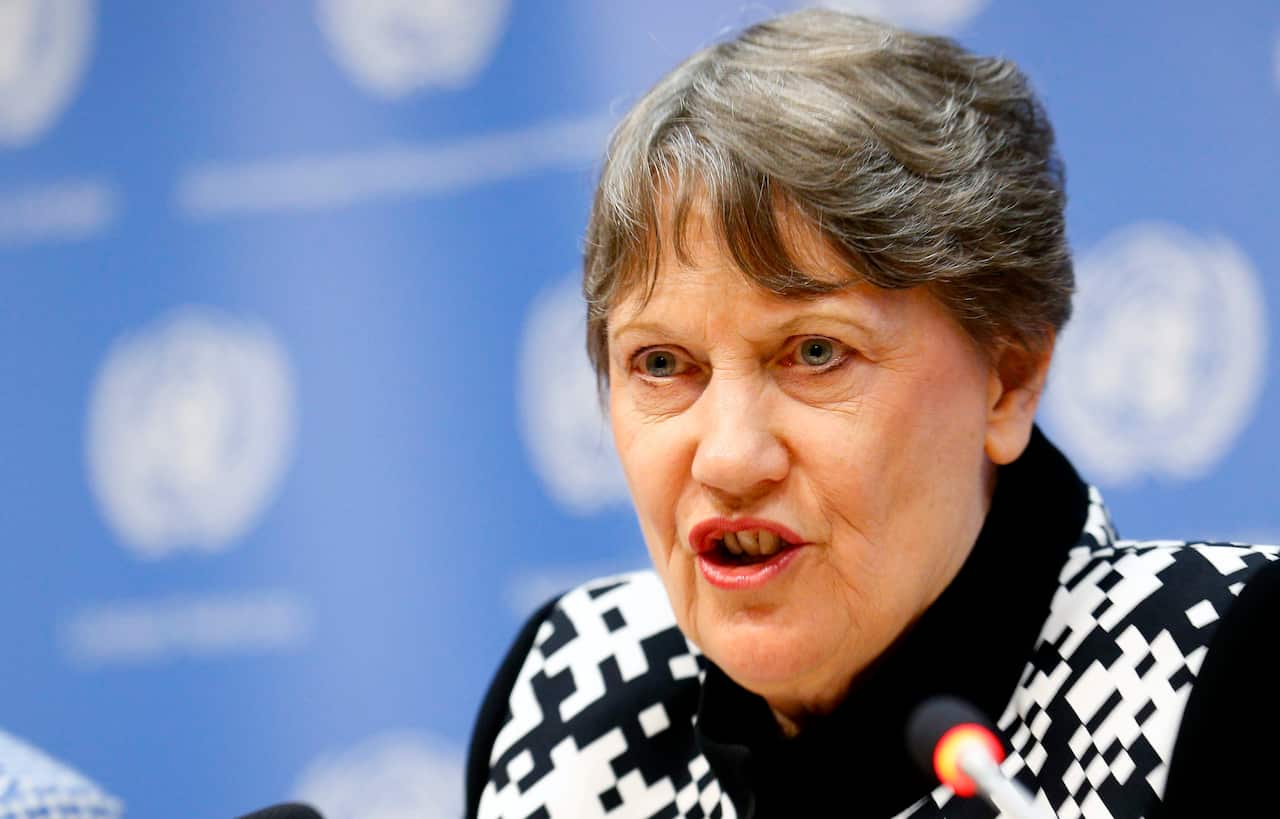 Former New Zealand prime minister Helen Clark, pictured in 2016.