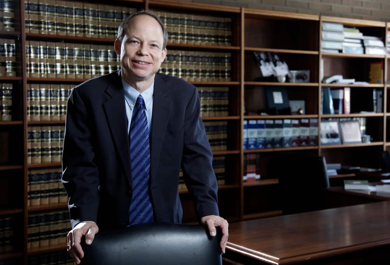 File photo of Santa Clara County Superior Court Judge Aaron Persky, who drew criticism for sentencing former Stanford University swimmer Brock Turner to only six months in jail for sexually assaulting an unconscious woman. The swimmer's father, Dan Turne