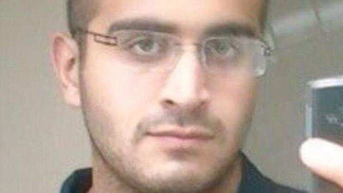 An undated handout photogaph made available by Orlando Police on 12 June 2016 shows suspected Orlando club shooter Omar Mateen. 