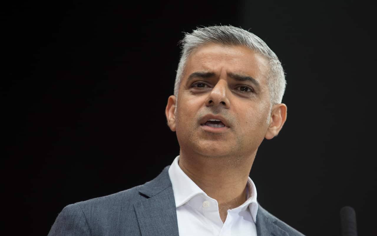 London Mayor Sadiq Khan